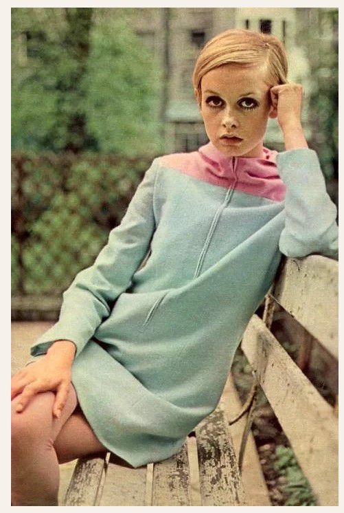 Twiggy ~ Seventeen magazine 1967 50 CENT seven LMERICAYS-TEEN:AGE