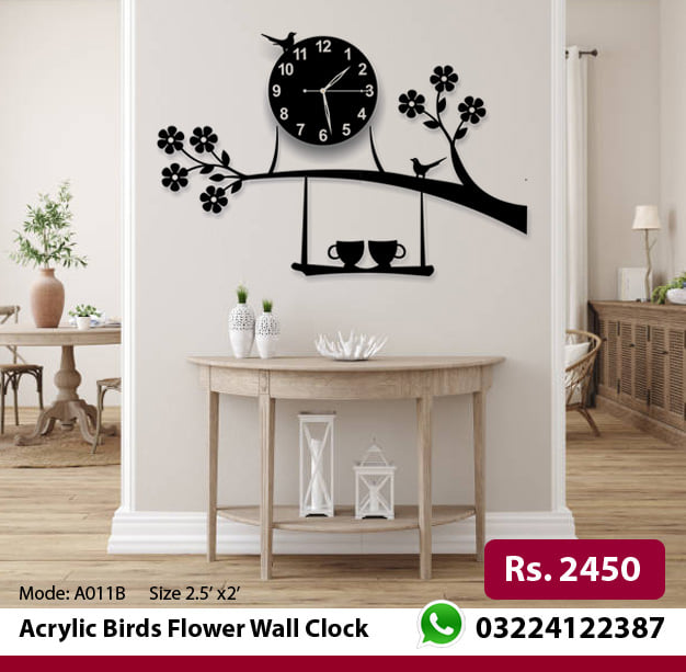Printing Press - Beautiful Acrylic Wall Clocks for Home...