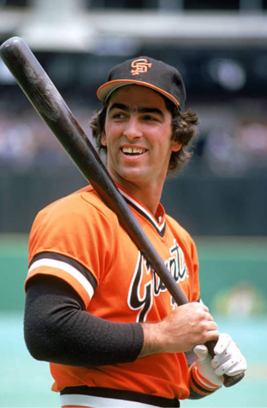 Giant throwback! Jack Clark in 1980