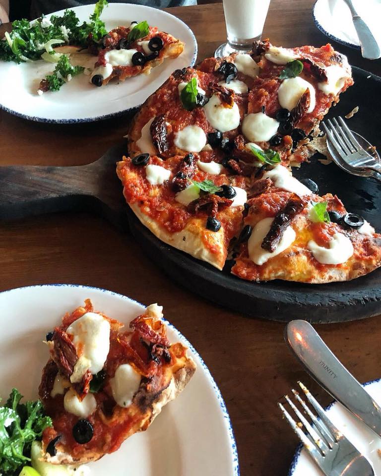 A pizza a day, keeps the blues away!... - Indigo Delicatessen