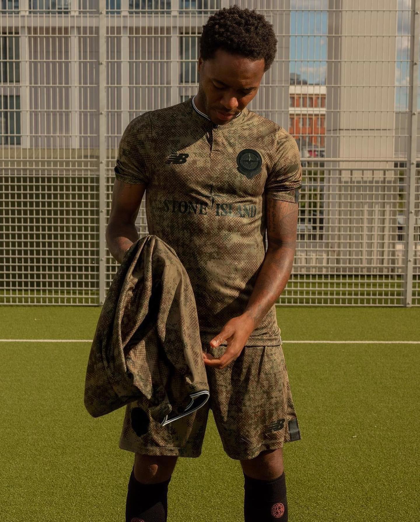 STONE ISLAND | NEW BALANCE Professional football player Bukayo