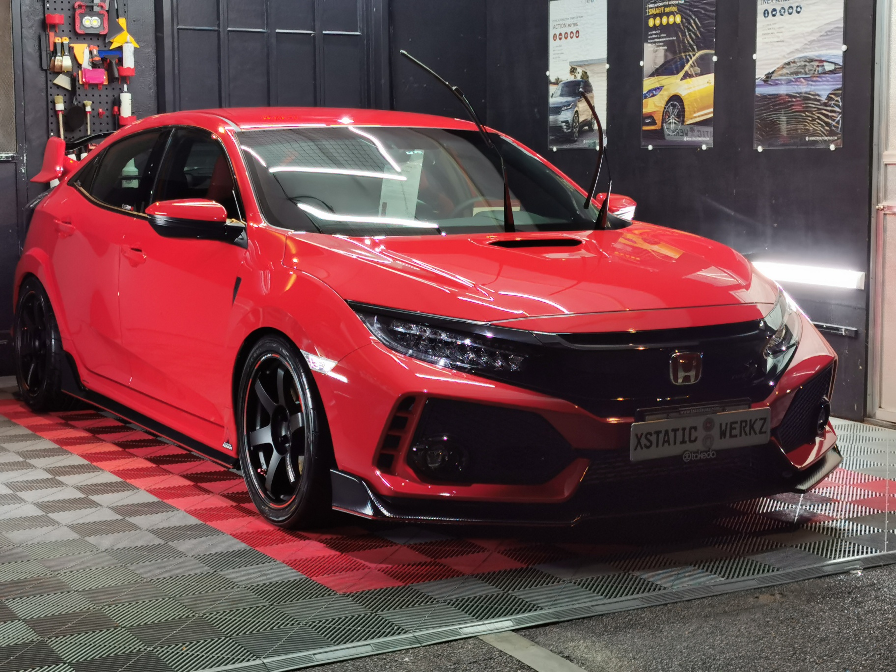 This Honda Type R FK8 got our top of the line NEX Series 85 Ultra Clear ...