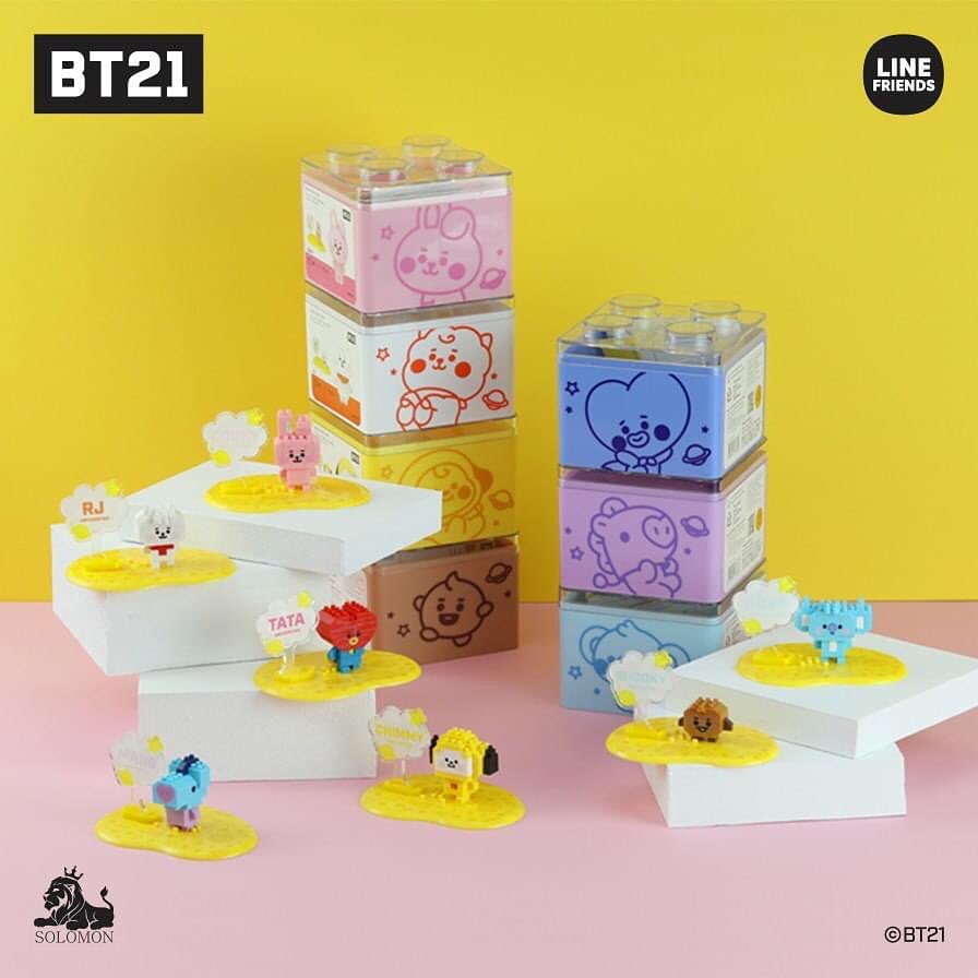 Kpopmerch kh - BT21 × SOLOMON Nano Block available for... | Facebook