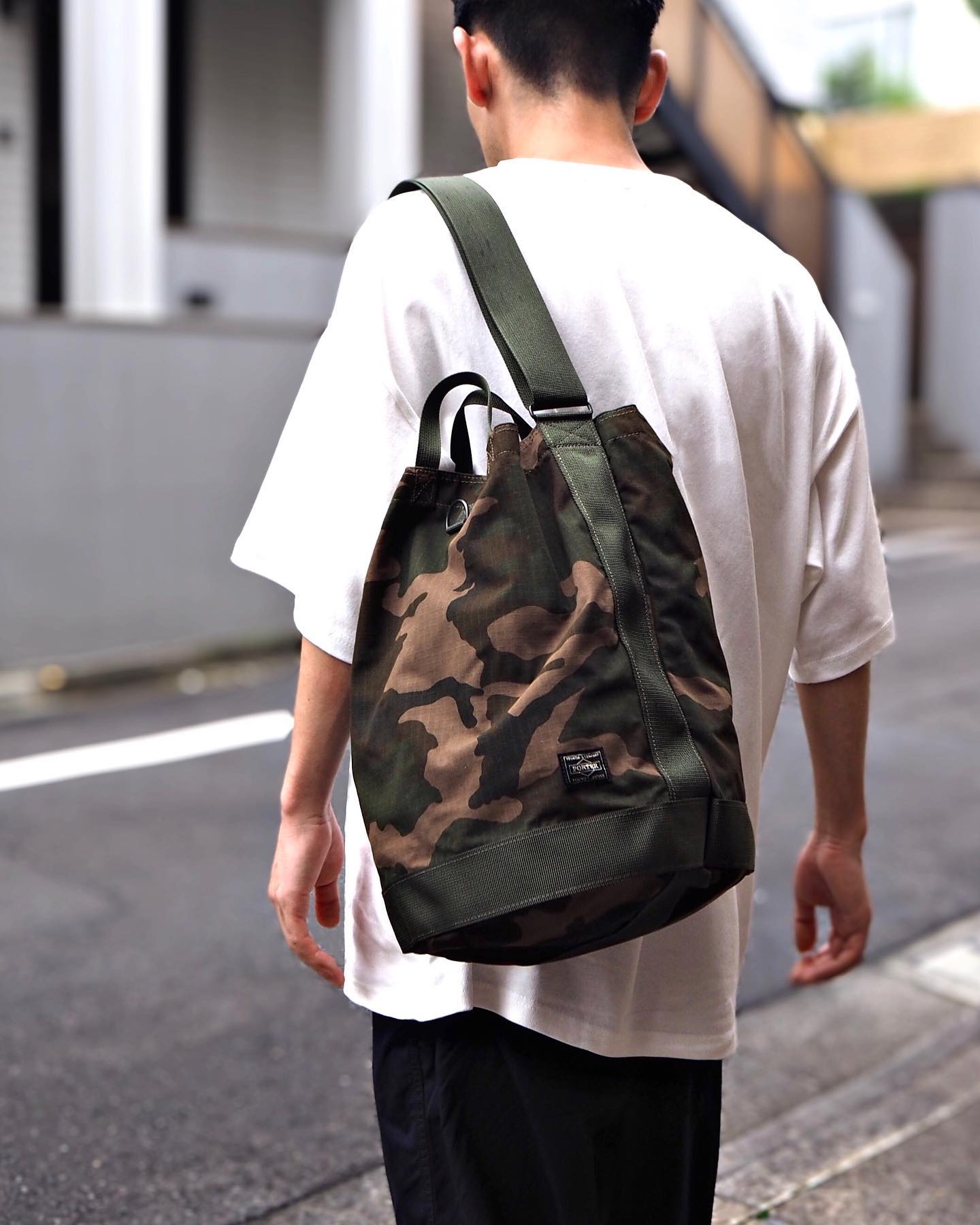 PLATOON”﻿ ﻿ オリジナルで製作したコットン×ナイロンのリップストップ 