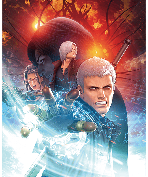 Official artworks from Devil May Cry 5 by artists Tatsuya