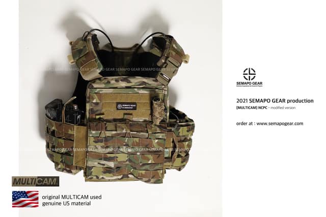 SemaPo Gear AOR1 NCPC 3D combat set