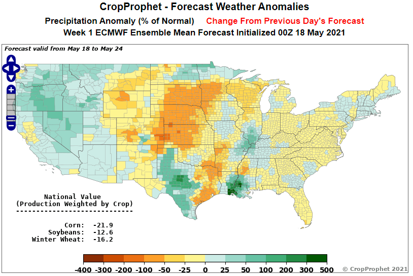 CropProphet - Quantifying the Impact of Weather on Grains