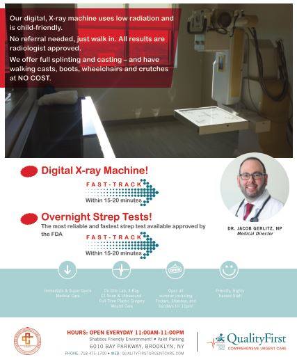 Our digital X-Ray Machine uses... - Quality First Urgent Care | Facebook