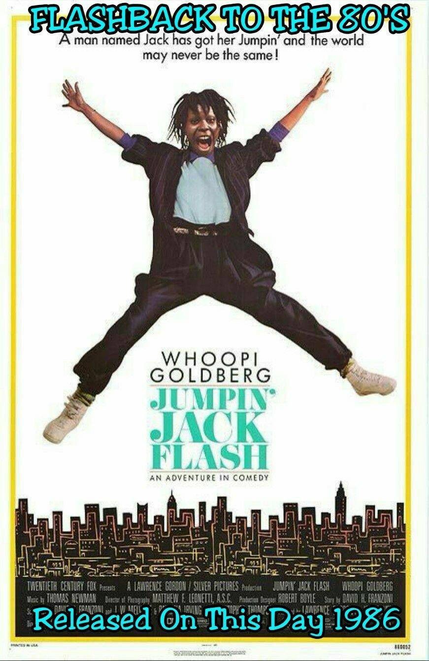 jumpin jack flash whoopi goldberg blue dress On October 10, 1986: the spy comedy film 