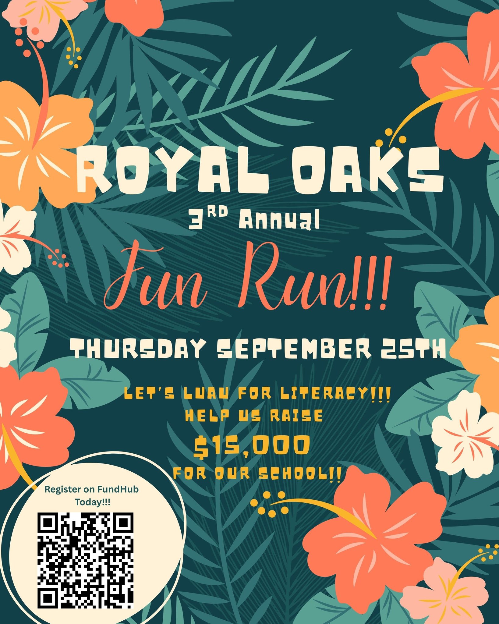 3rd Annual Fun Run Fundraiser!