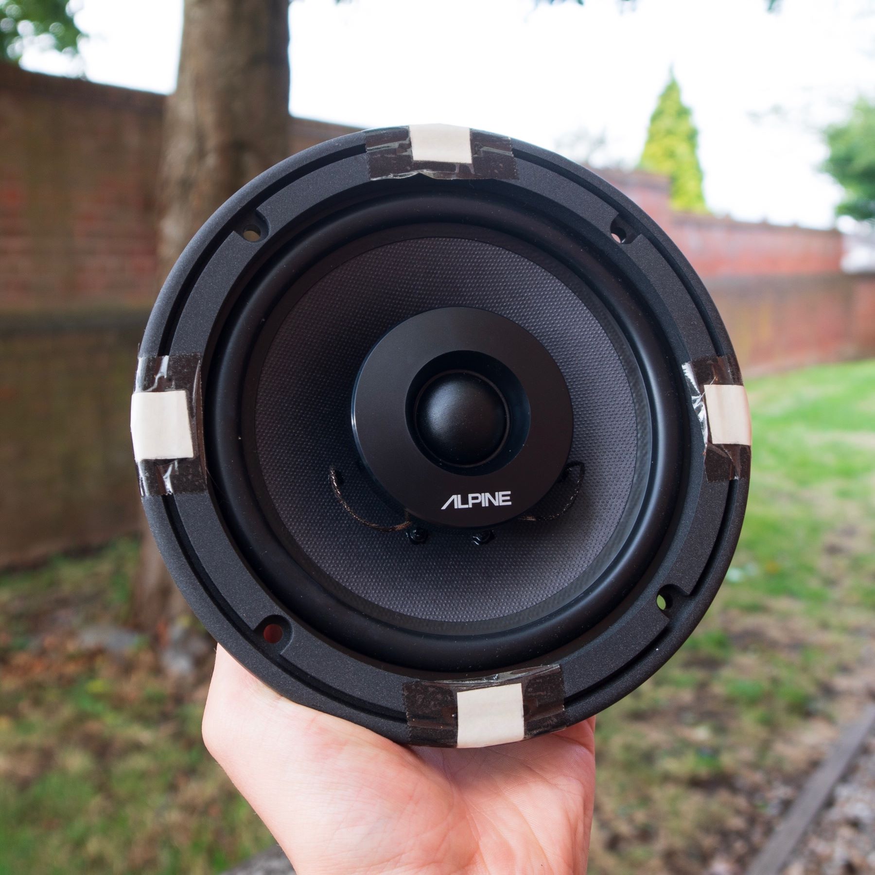 Anybody remember these? The Alpine 6660, 6-1/2 inch Coaxial