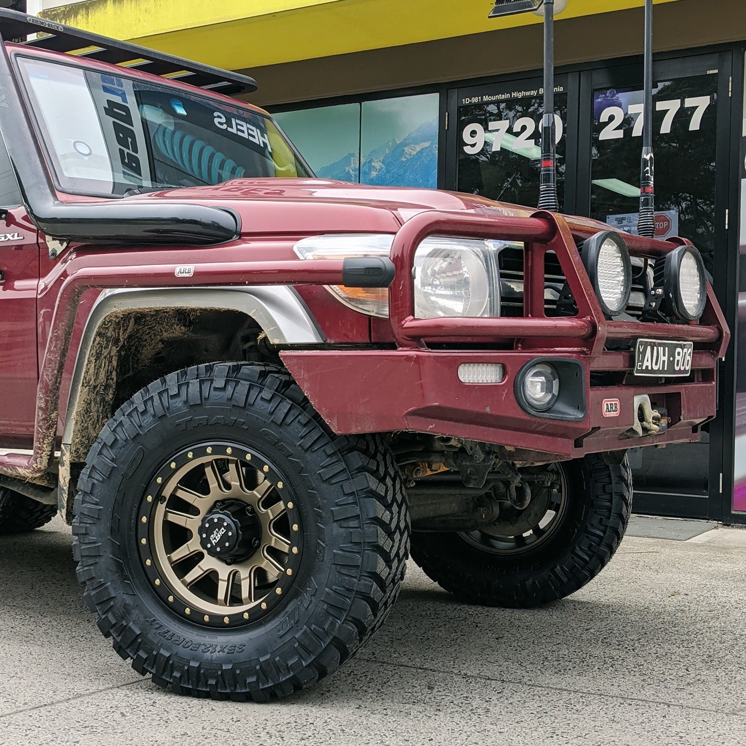 Tough new look for this 79 Series... - Dirtylifewheelsaust