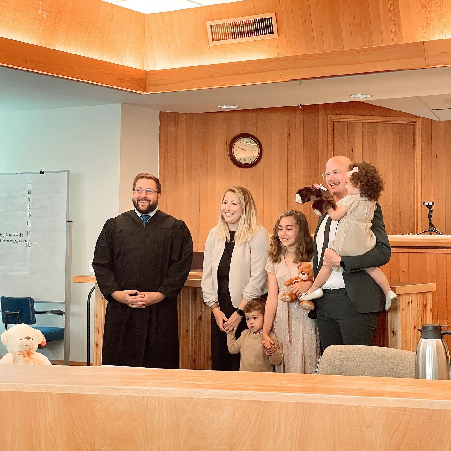 Skookum family adopts 3 siblings into forever home