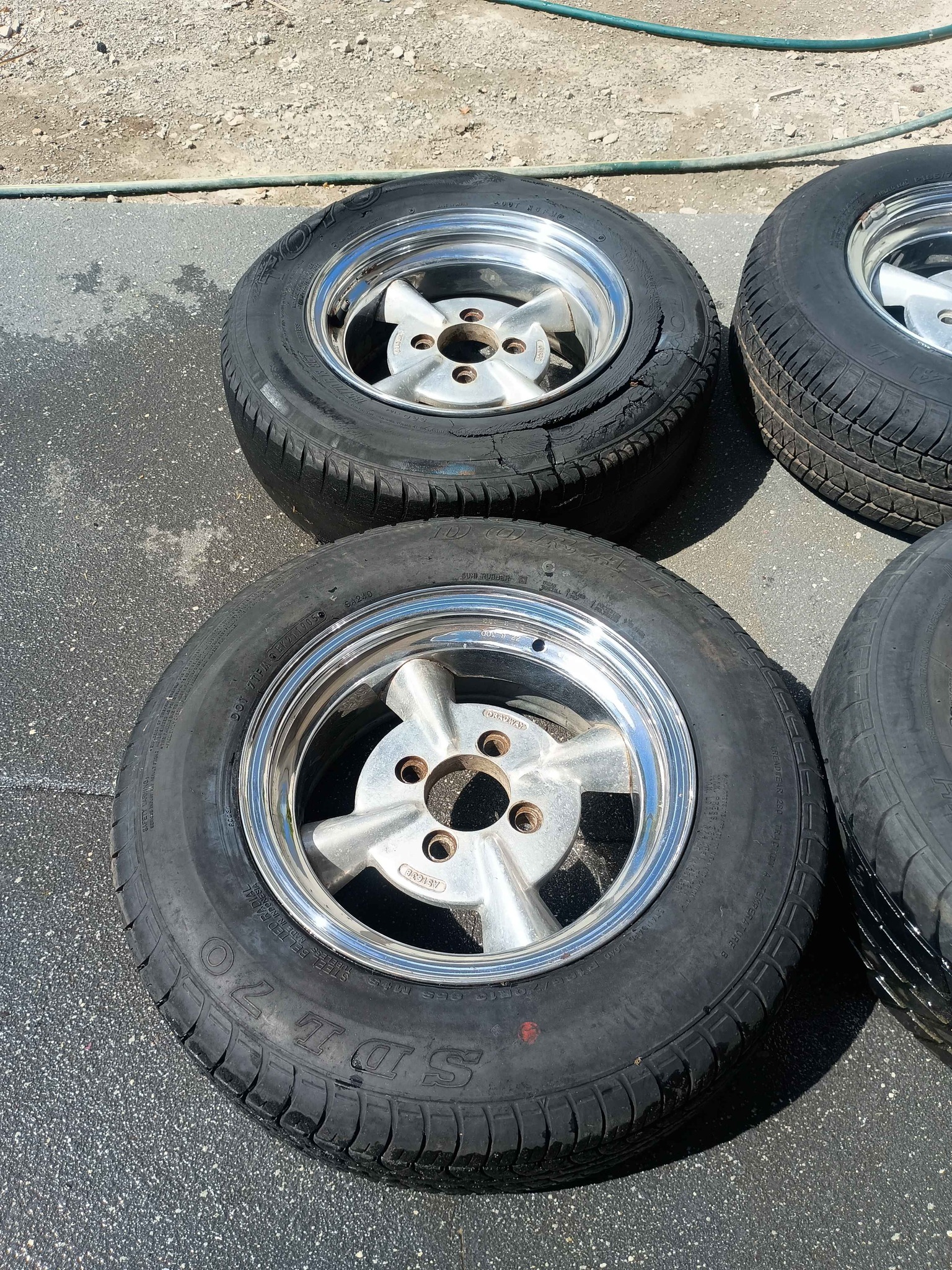 Dragway 4 spoke wheels Cortina/Escort - Car Wheels, Tires & Parts ...