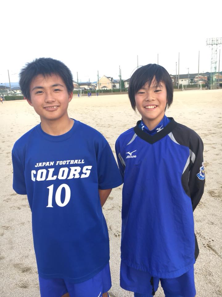 滋賀県トレセンu １４ 前期 に２名の選手が選出されました 一般社団法人 ジャパンフットボール カラーズ Facebook