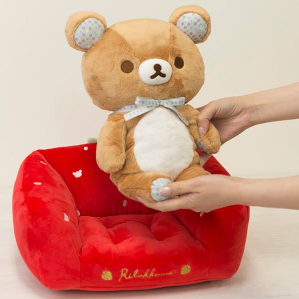 ✨🍓リラックマ15周年お祝いぬいぐるみ🍓✨ ネットショップ限定