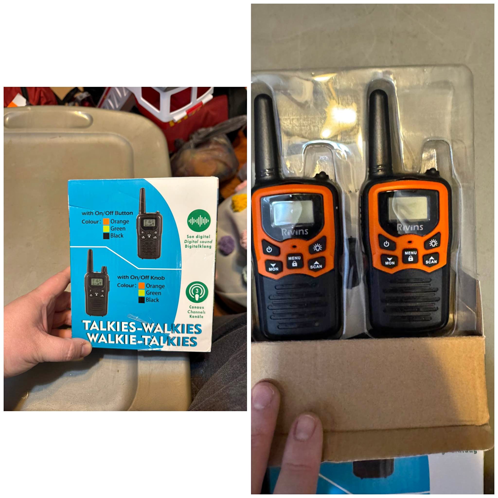 Brand new walkie talkies - Measuring Tools & Sensors - Bloomington ...