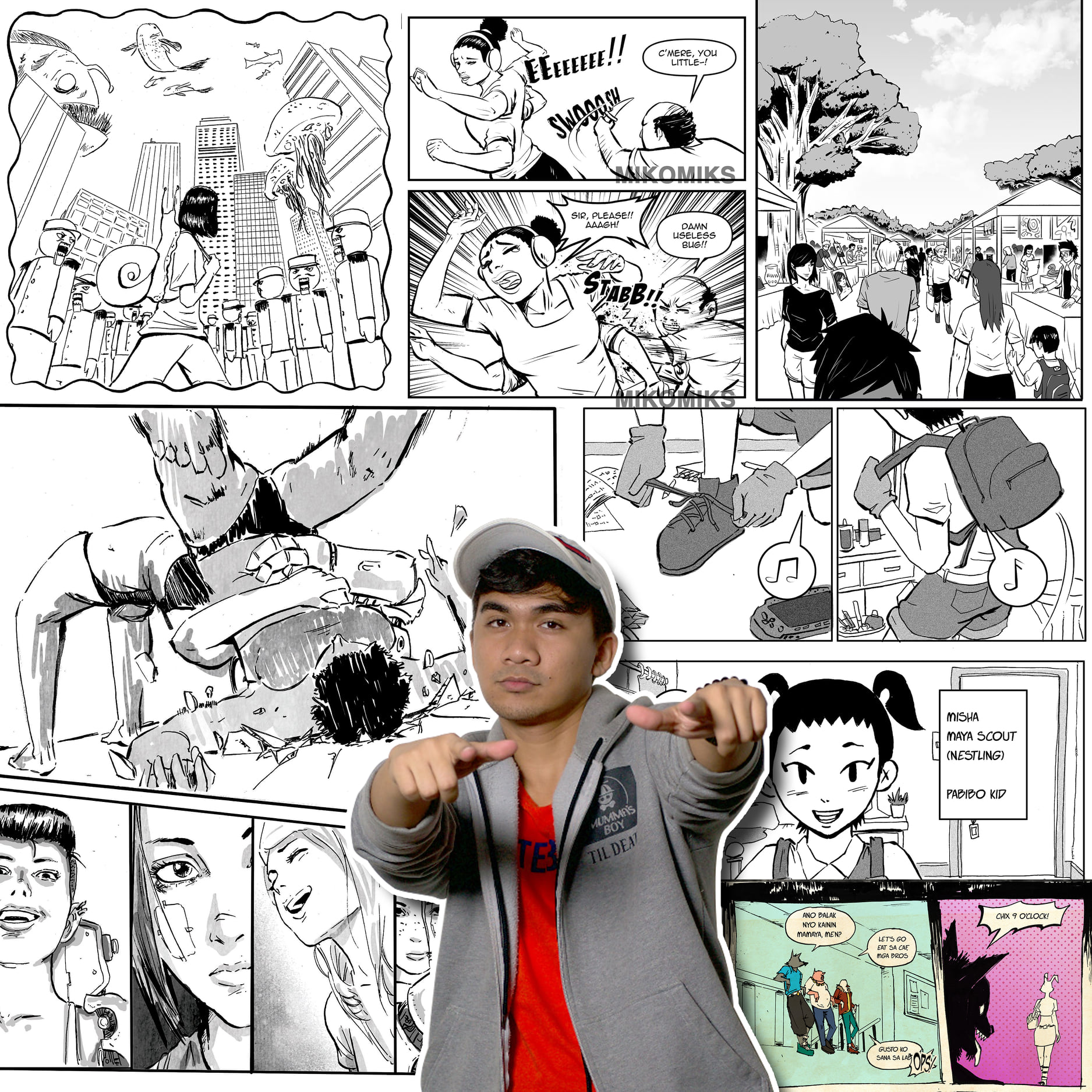Penlab - Meet Mikomiks, the creator behind Battle Girlz!...