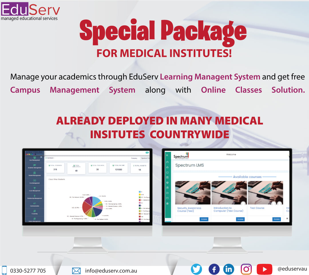 EduServ - Special Package! Manage your academics through... | Facebook