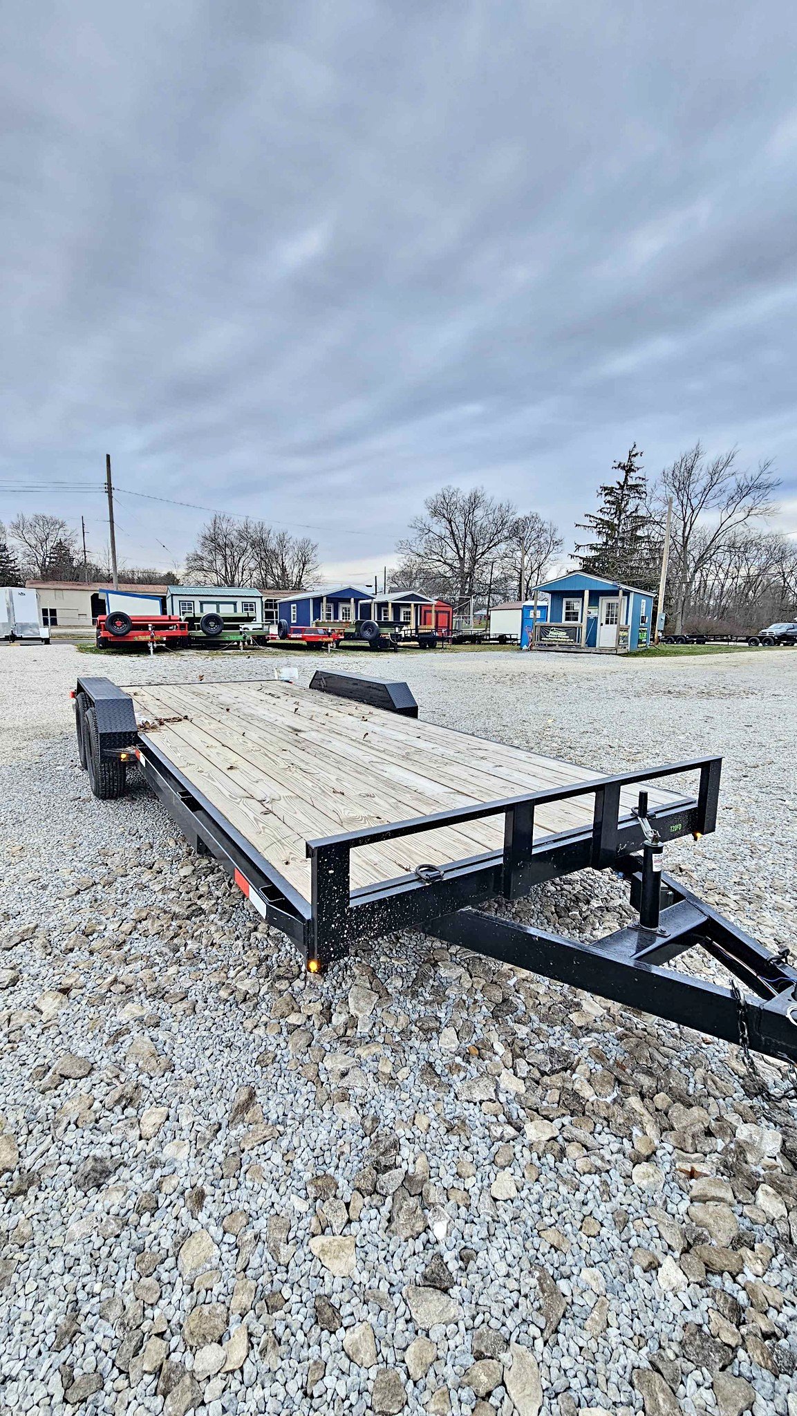 2025 USED Car Hauler 240 down rto 7x20 wood deck trailer - Trailers ...