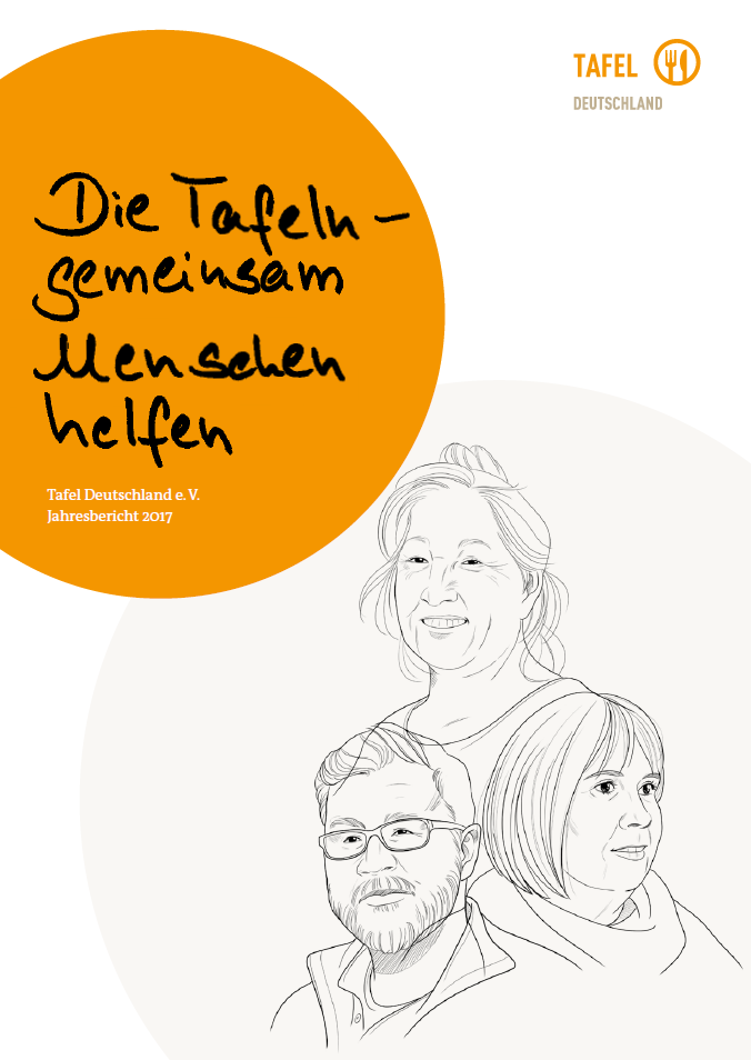 Im Aktuellen Jahresbericht Portratieren Tafel Deutschland
