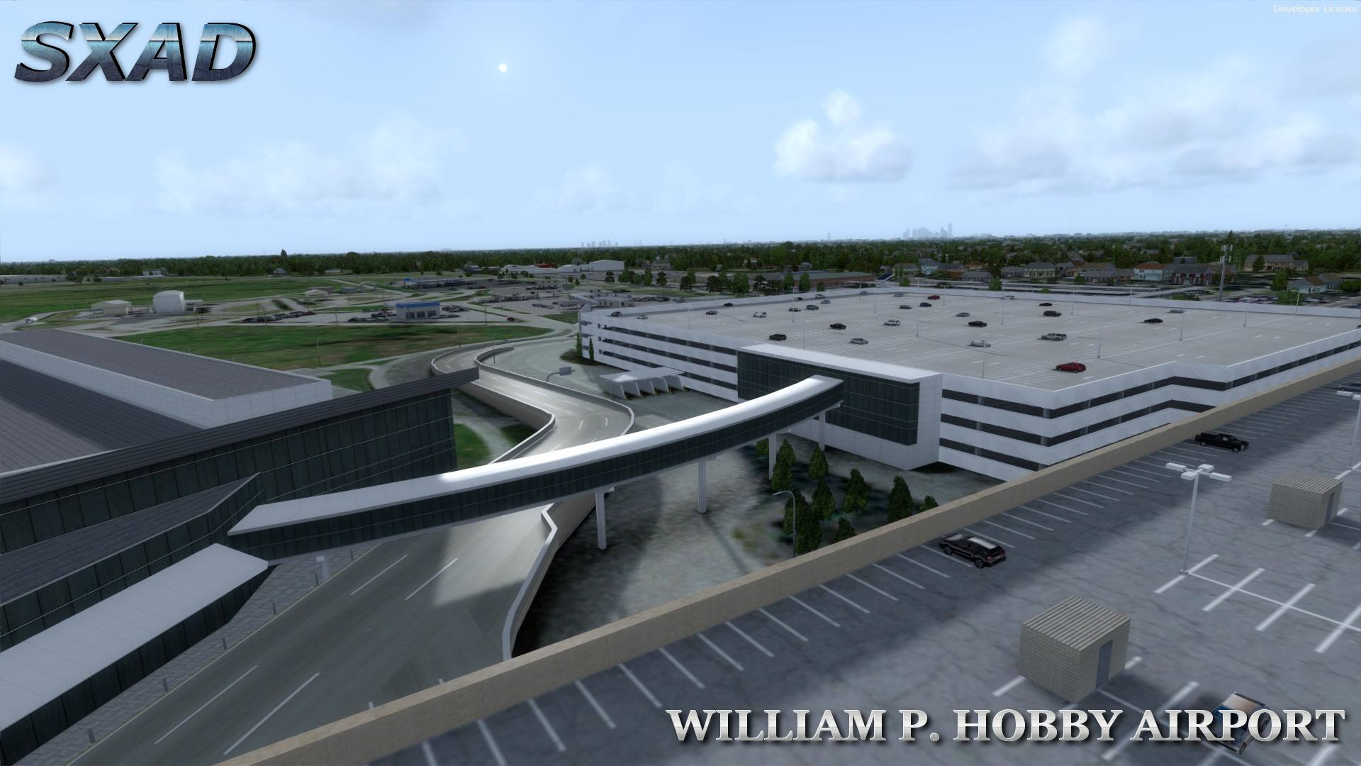 SIMMARKET - SXAIRPORTDESIGN - WILLIAM P. HOBBY AIRPORT FSX...
