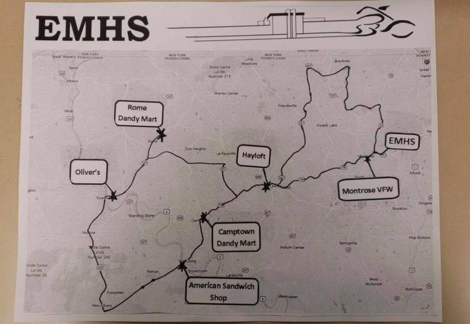 EMHS 2018 Motorcycle Ride