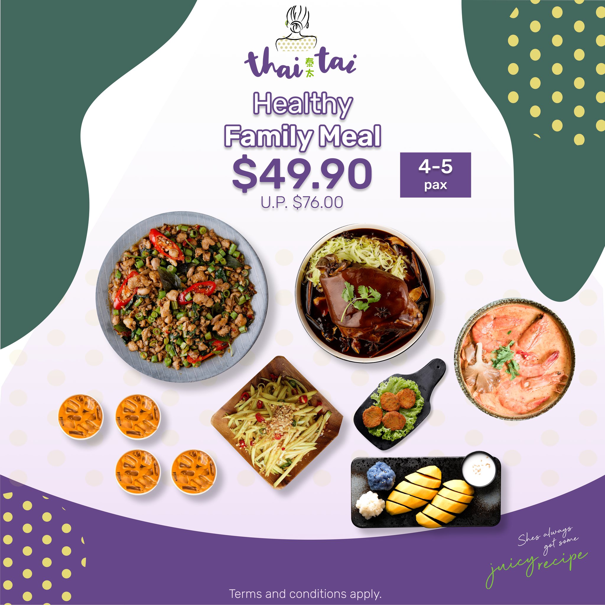 Thai Tai 泰太 - Our healthy family set is curated with our... | Facebook