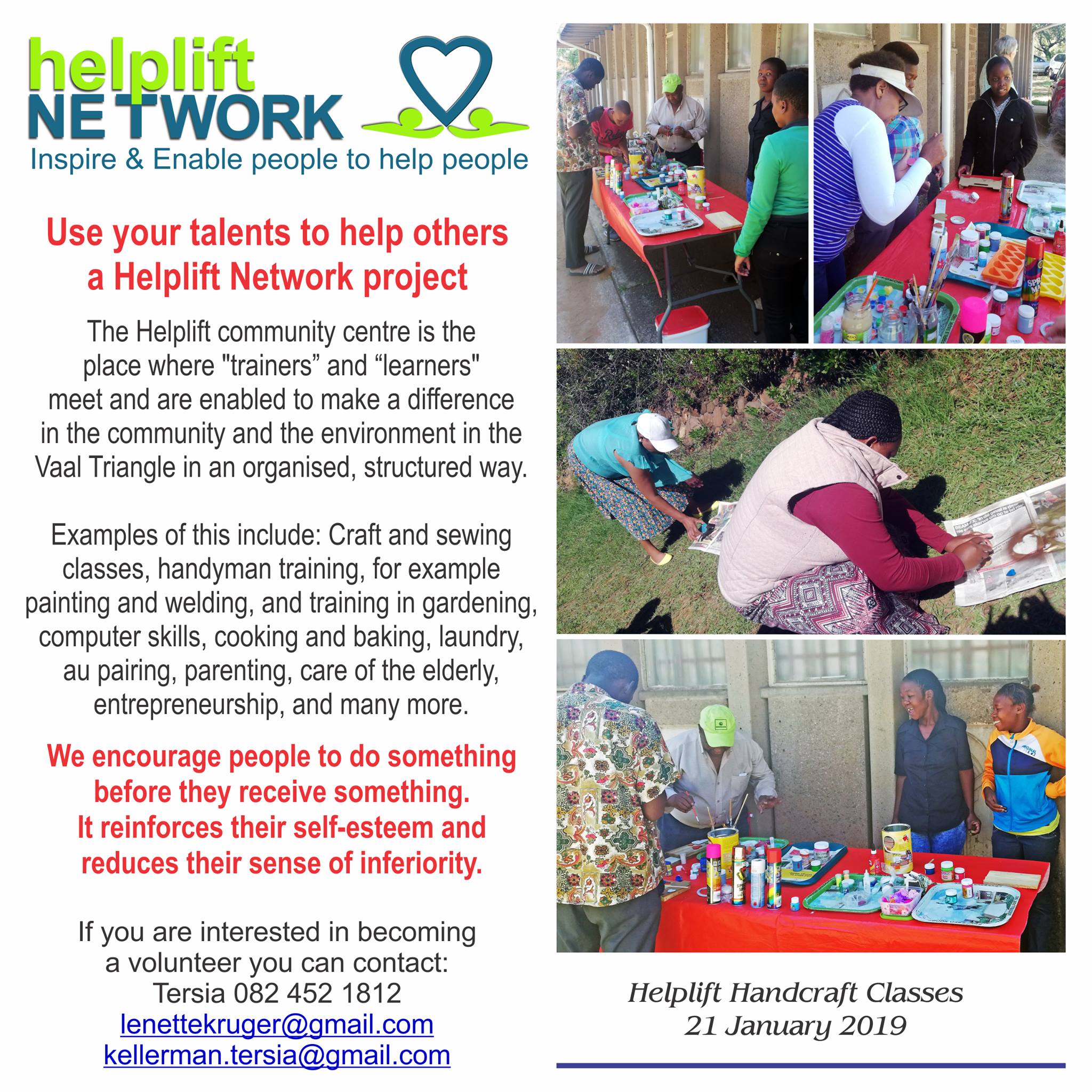The Helplift community... - Helplift Netwerk VAAL Driehoek | Facebook