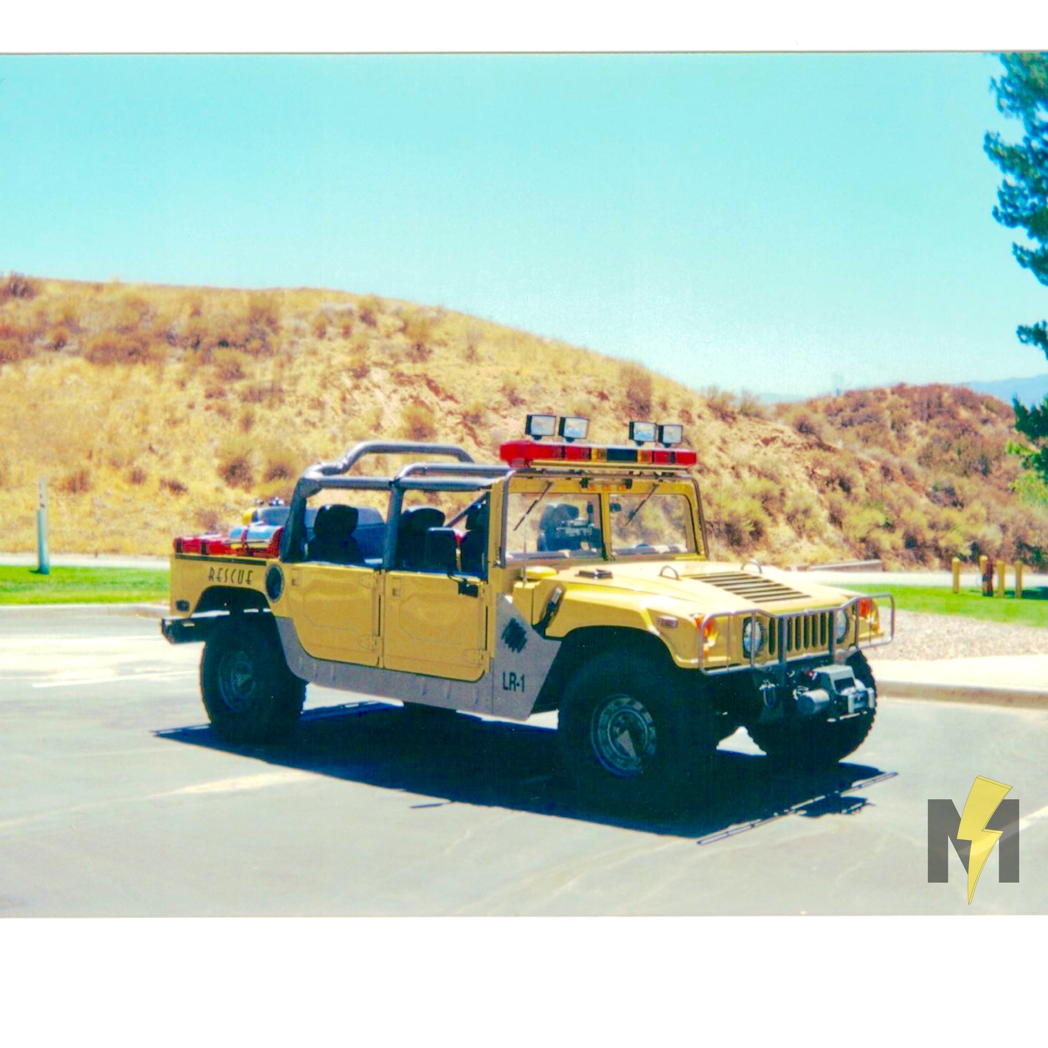 The Rescue Rover on the set of Power... - The Morphin Museum