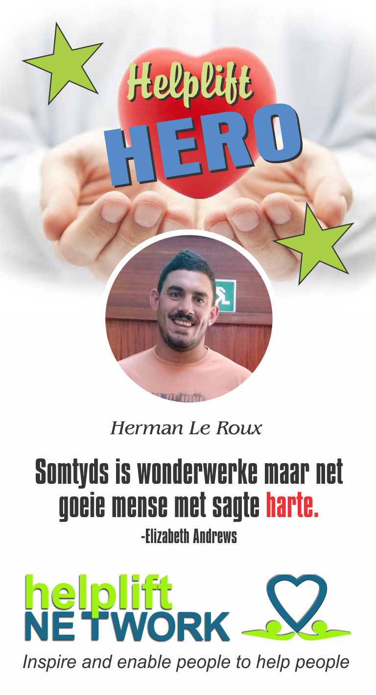 Baie dankie Herman Le... - Helplift Netwerk VAAL Driehoek | Facebook