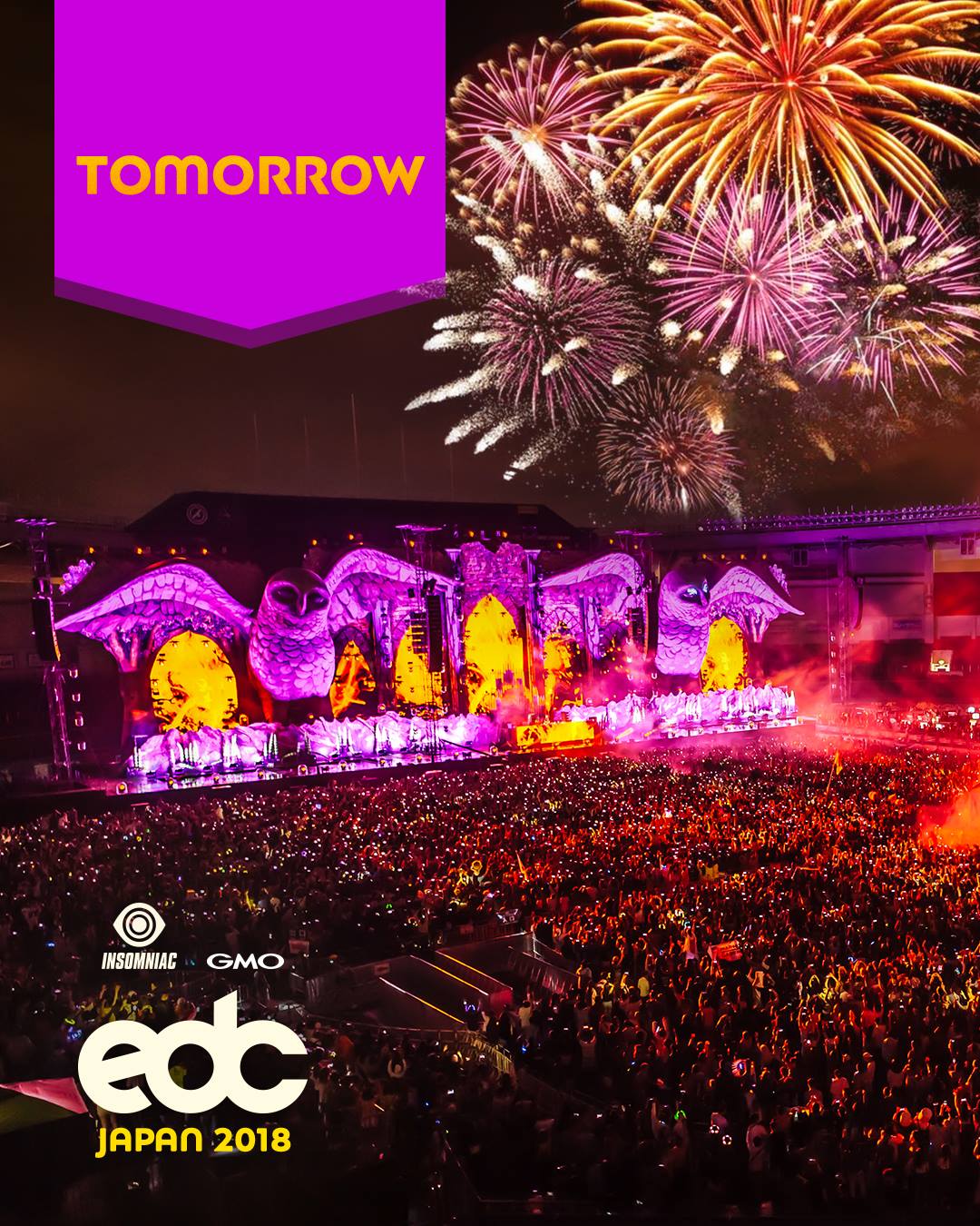 edcjapan チケット Electric - Y E S!!! EDC Japan is TOMORROW! Tickets will be