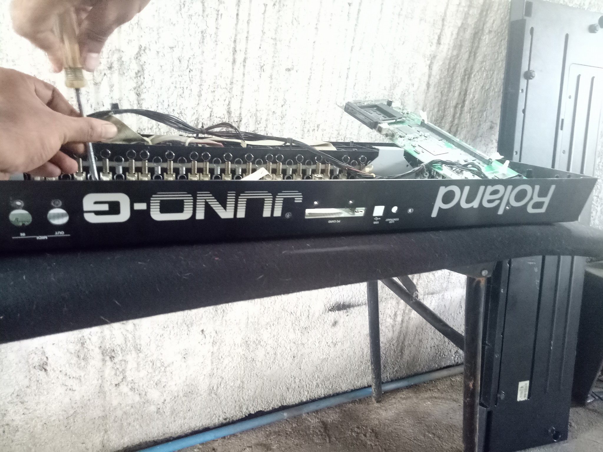 Roland Juno G had serious problems with the display. I have