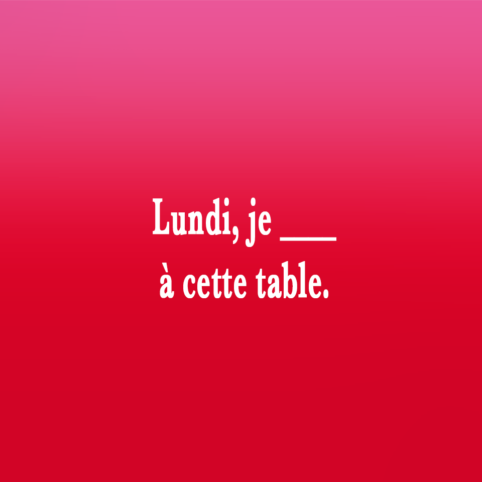 Conjugaison Du Verbe Asseoir Au Present