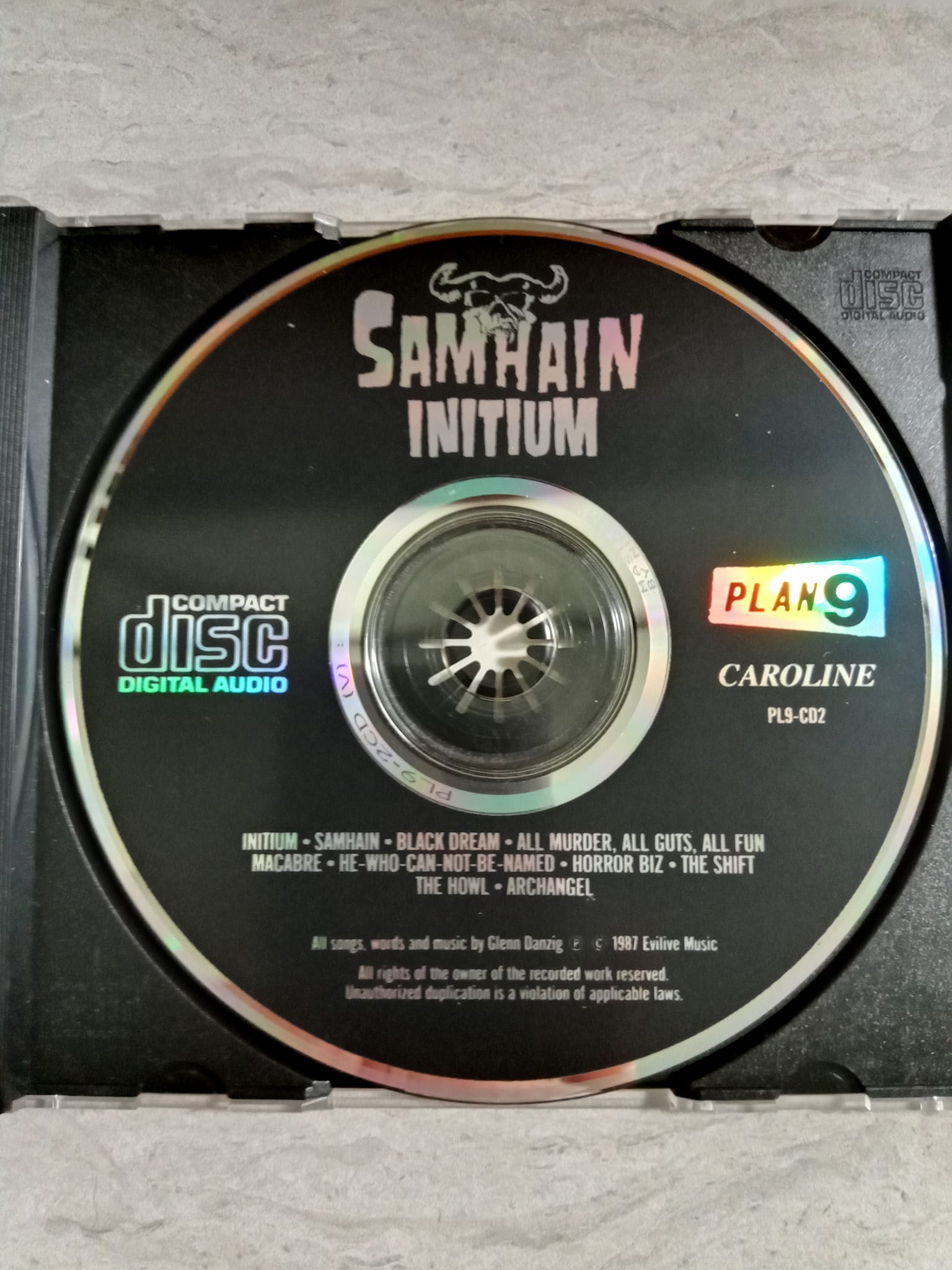 Rebuilding Samhain collection with second press Initium CD
