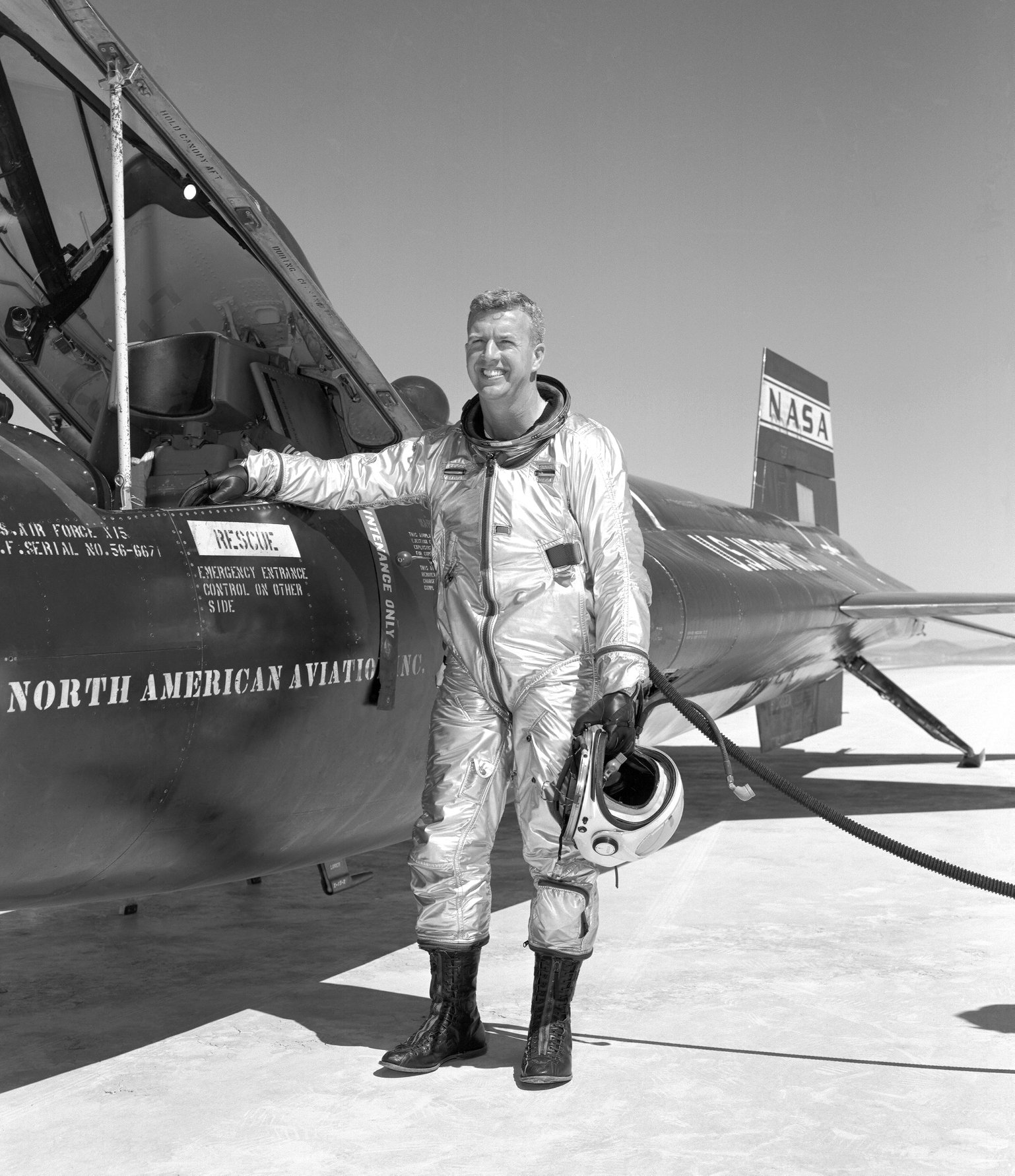 X-15 reaches space on July 19, 1963
