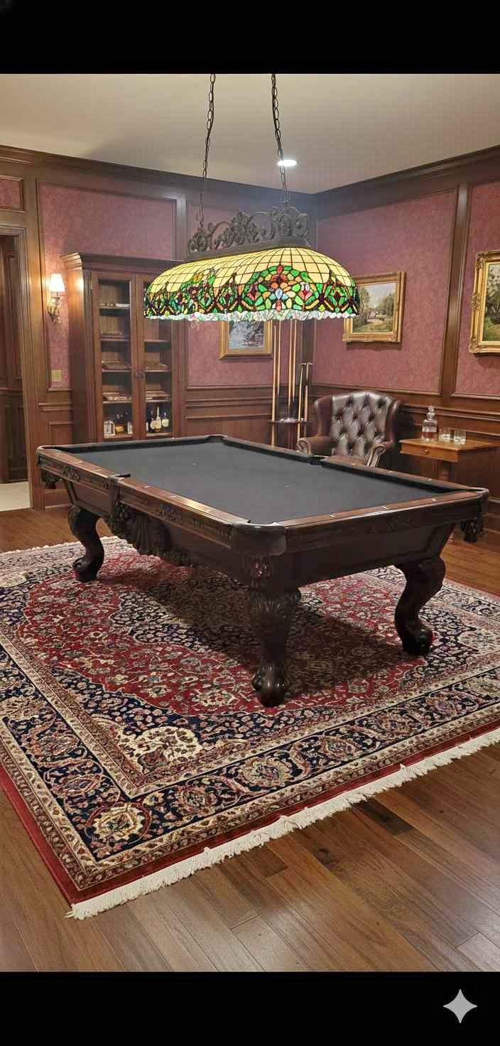 8ft Beach Manufacturing Slate Pool Table - Billiard Tables - Grand ...