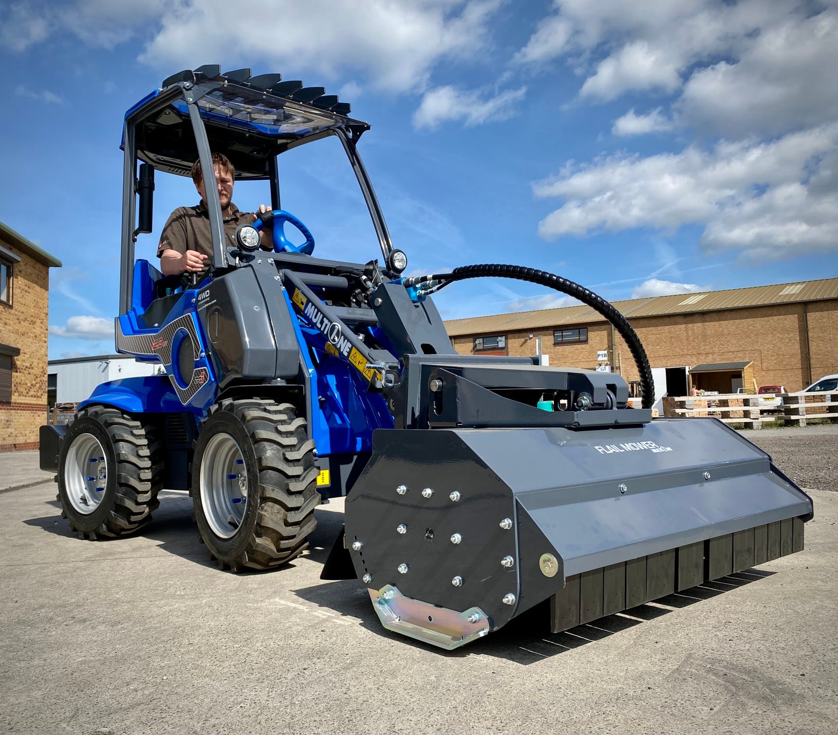 Compact Loaders - The MultiOne 2.3EFi #miniloader is a... | Facebook
