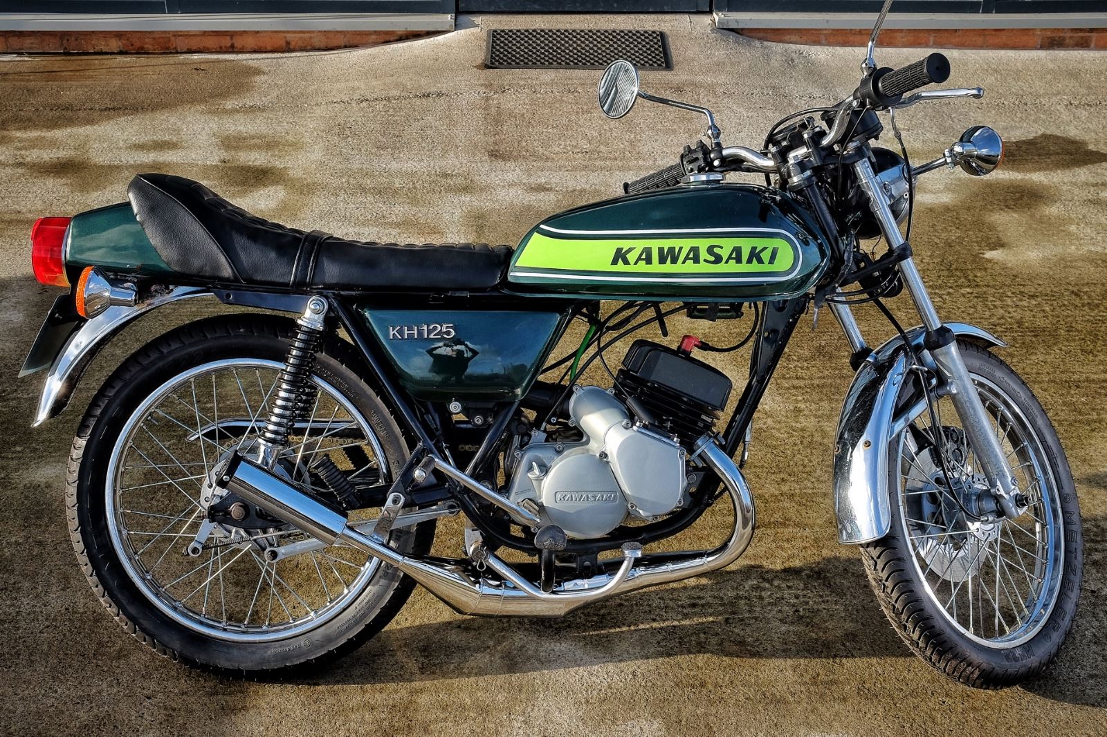 When was the last time you saw a Kawasaki KH125 on the road 
