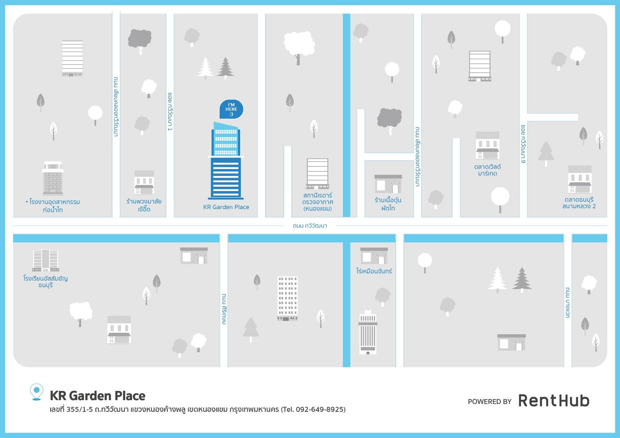 KR Garden Place's Map by Renthub... - KR Residence and Rental | Facebook