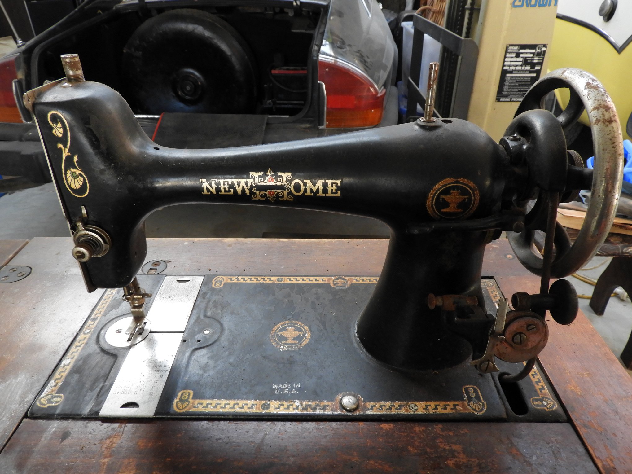 Hi there, I've recently purchased this lovely Harris Family No.2