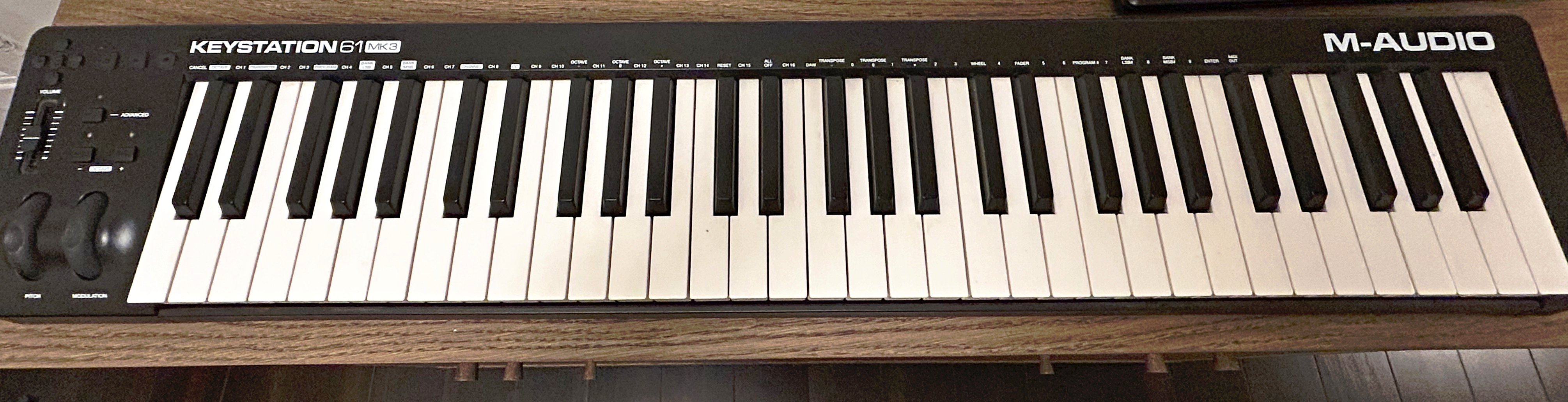 M-Audio KeyStudio 49-Key USB MIDI Keyboard - Electronic Keyboards ...