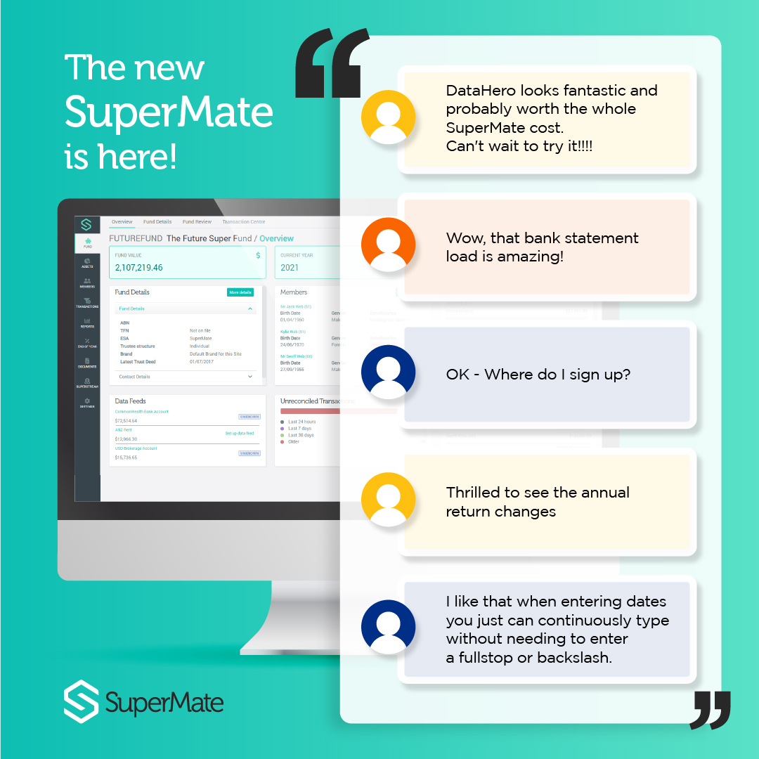 SuperConcepts - Our new, feature-rich SMSF software, SuperMate has ...