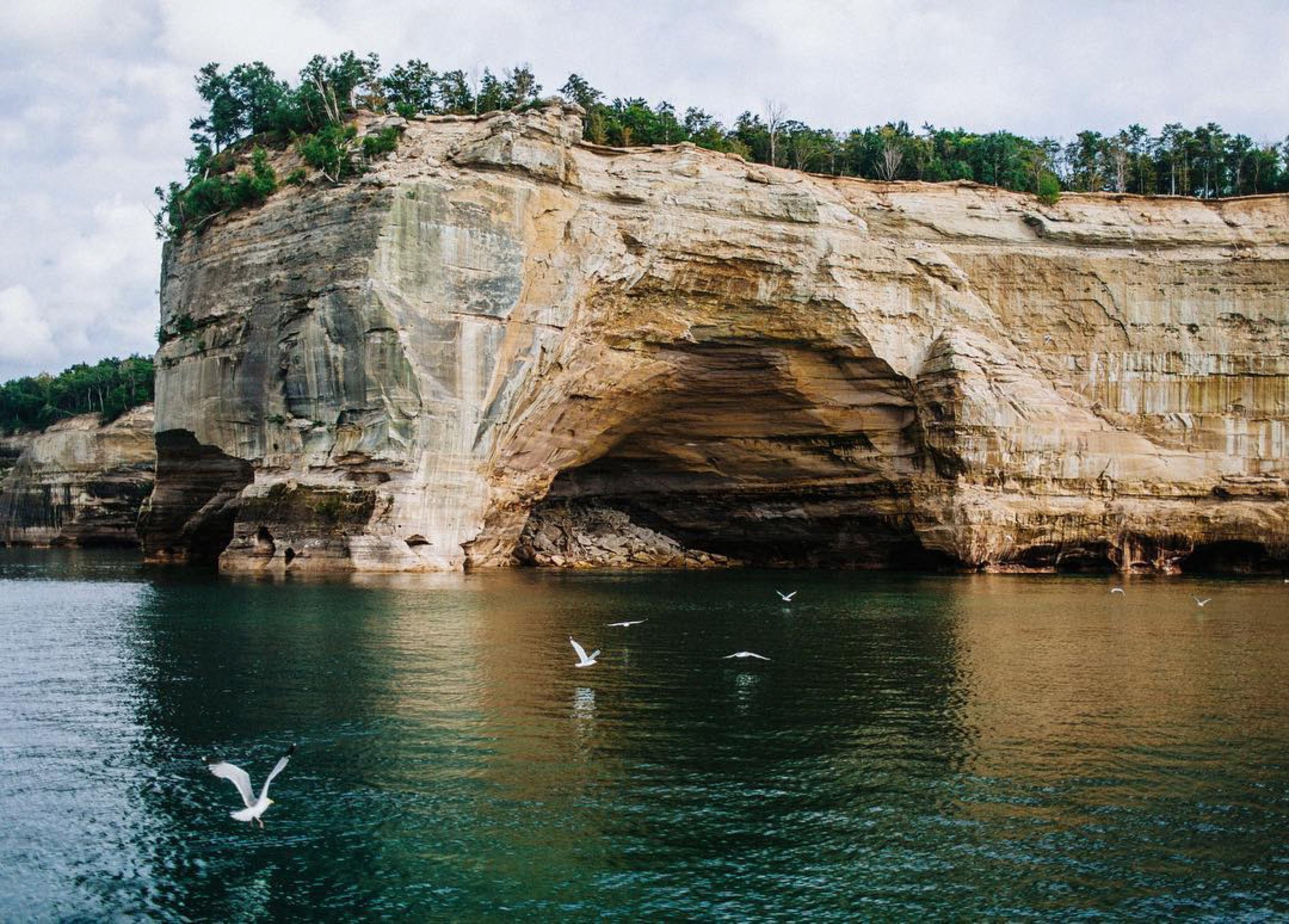 Did you know the initial collapse... - Pictured Rocks Cruises | Facebook