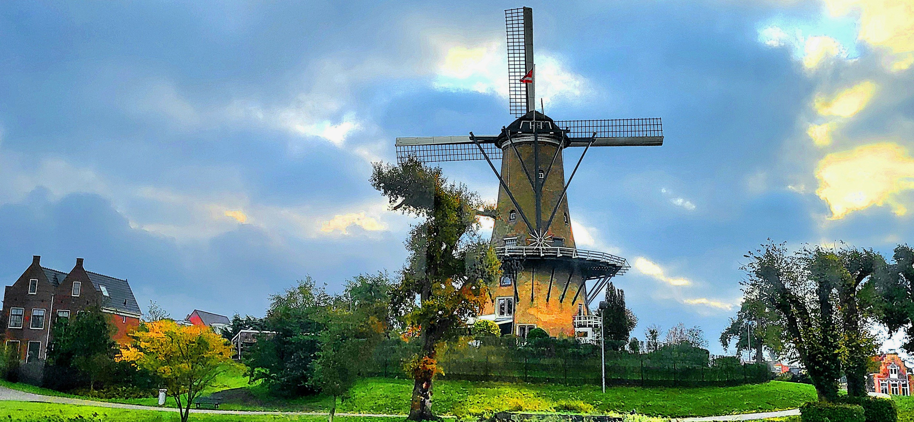 House in the Netherlands built in 1869 .