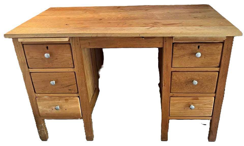 Solid Wooden desk with 6 Drawers - Desks - Cape Town, Western Cape ...