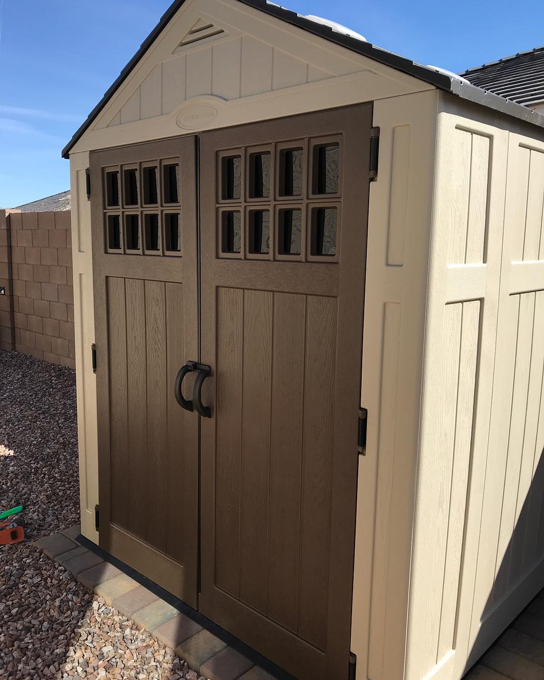 RMB2 - Assemble Suncast Everett Resin Storage Shed . #assembly # ...