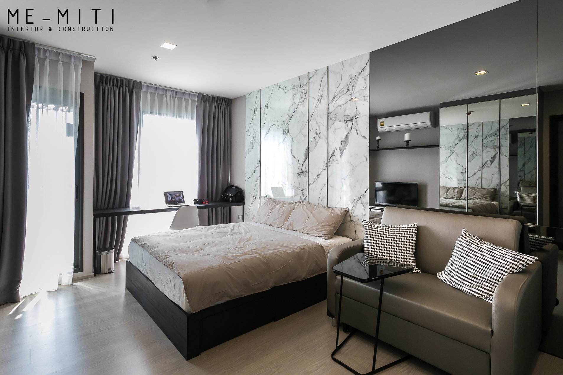 ME-MITI - package ตกแต่งห้องขนาด 24 sqm. studio...