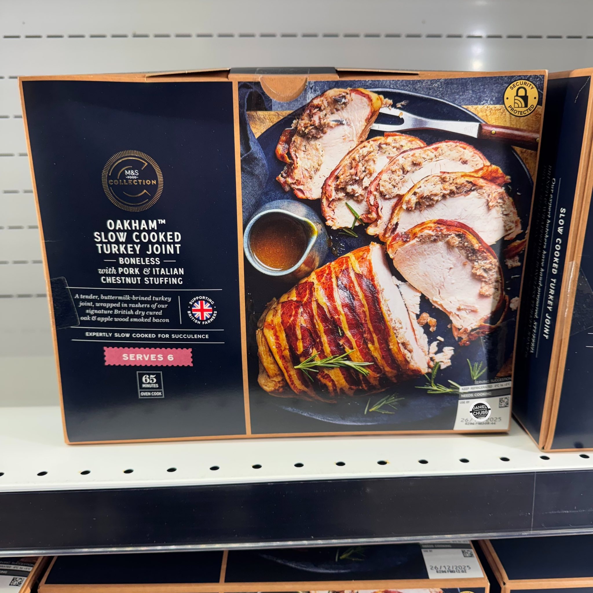 クック Some lovely Turkey Crown and Joints at M&S.