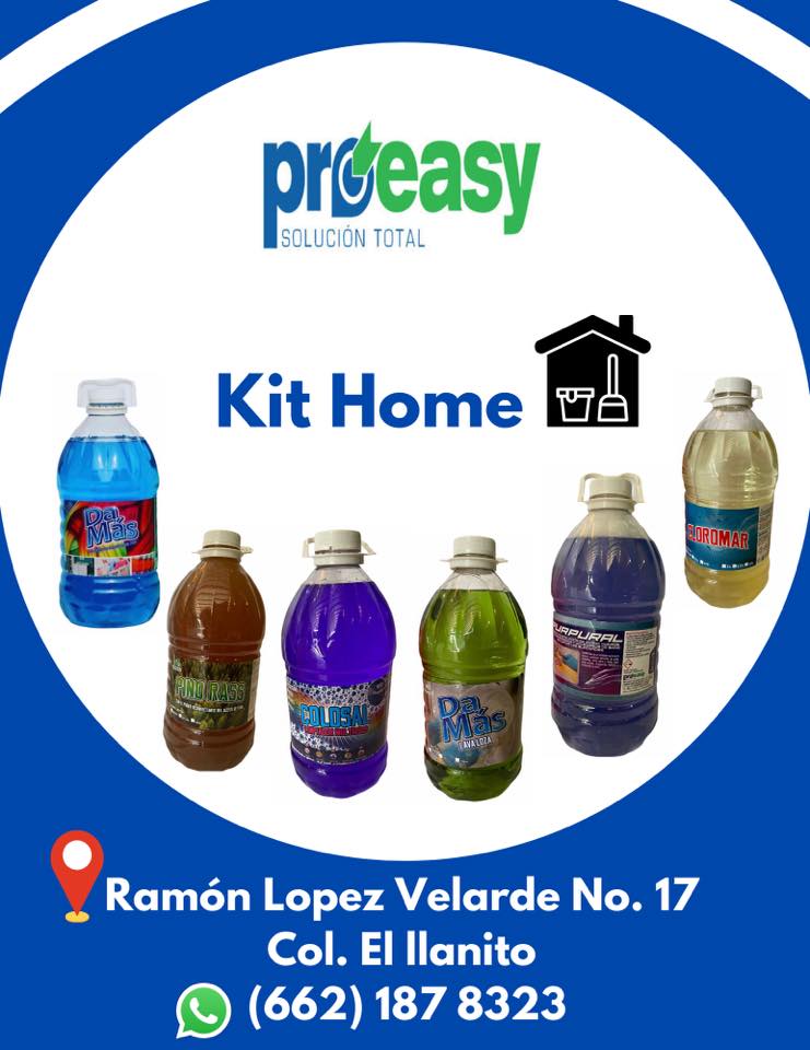 ProEasy Solución Total - KIT HOME Limpia y desinfecta tu casa con ...
